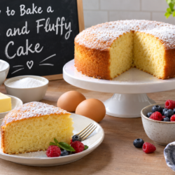 How to Bake a Soft and Fluffy Cake