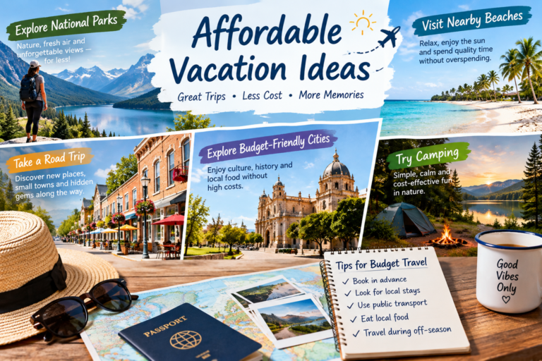 affordable vacation ideas